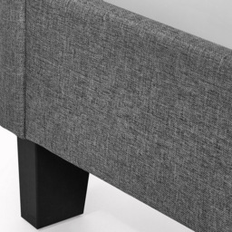 Julian Bowen Merida Double Grey Bed Frame - Wilko - thumbnail 6