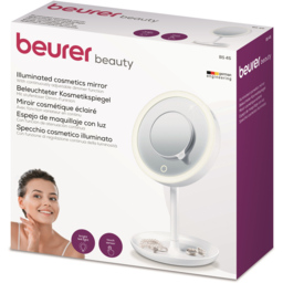 Beurer White Illuminated Vanity Mirror - Size: 24 x 24cm - Wilko - thumbnail 3