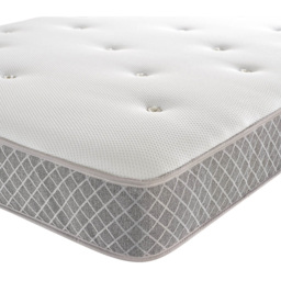 Aspire Crystal Pocket+ Small Single Comfort 1000 Pocket Dual Sided Tufted Mattress - White - Aspire Beds - Wilko - thumbnail 5