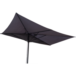 Rowlinson Prestbury Half Parasol 2.4m - Size: 238 x 248 x 148cm - Black - Wilko - thumbnail 3