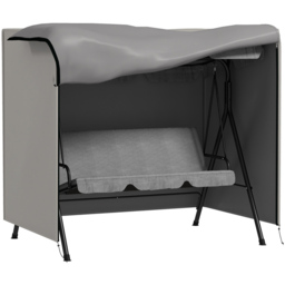 Outsunny Grey Garden Furniture Protector Patio Swing Chair Cover - Size: 152 x 114 x 177cm - Wilko - thumbnail 1