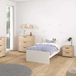 Florence Sofia 2 Drawer Jackson Hickory Nightstand - Brown - Furniture To Go - Wilko - thumbnail 7