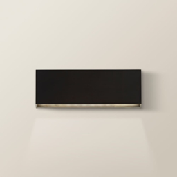 ValueLights Jake Matte Black LED Outdoor Wall Downlight - Size: 8 x 24 x 4.1cm - Wilko - thumbnail 5