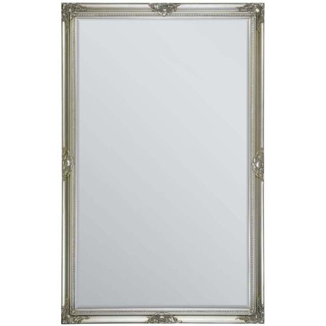 Kingsbury Classic Silver Large Wall Mirror 168 x 107cm - MirrorOutlet - Wilko - image 1