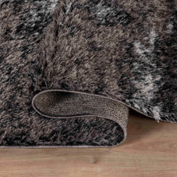 Desire Rug Modern Silver Two Tone Shimmer Soft Shaggy Area Rug 120 x 170cm - Desire Rugs - Wilko - thumbnail 4