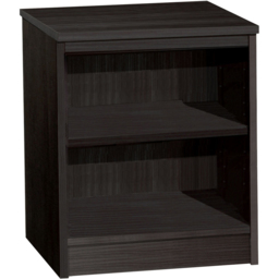 R White Cabinets 2 Shelf Black Desk Height Wide Bookcase - Size: 72.8 x 60 x 54cm - Wilko - thumbnail 3