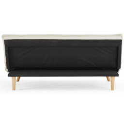 Home Detail Ada Double Sleeper Beige Fabric Sofa Bed - Size: 3 Seater - Cream - Wilko - thumbnail 5