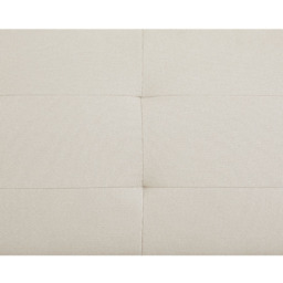 Home Detail Ada Double Sleeper Beige Fabric Sofa Bed - Size: 3 Seater - Cream - Wilko - thumbnail 7