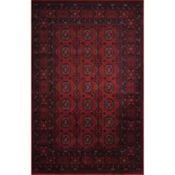 Desire Rugs Yasmin Red Traditional Bukhara Oriental Style Rug 60 x 220cm - Size: 220 x 60 x 1.1cm - Wilko - thumbnail 6