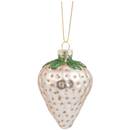 Set of 3 Strawberries Hanging Decoration - Jingle Bell Boogie - Wilko - thumbnail 5