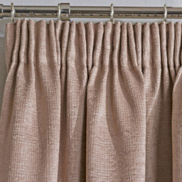 Enhanced Living Matrix Latte Thermal Pencil Pleat Readymade Curtains 117 x 137cm - Brown - Wilko - thumbnail 4