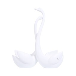 Swan Candle Holder White - Wilko - thumbnail 4