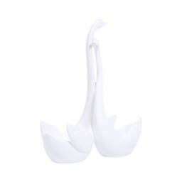 Swan Candle Holder White - Wilko - thumbnail 3