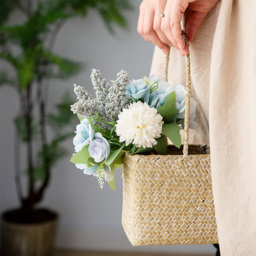 Living and Home White Artificial Mixed Flowers Bouquet 20cm - Size: 20 x 20 x 20cm - Wilko - thumbnail 7