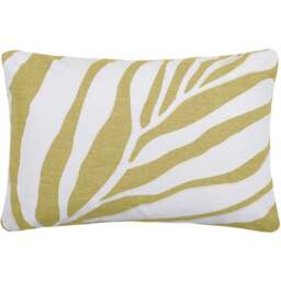 Voyage Maison Bamboo Mustard Embroidered Feather Rich Cushion 40 x 60cm - Size: 60 x 40cm - Yellow - Wilko - thumbnail 1