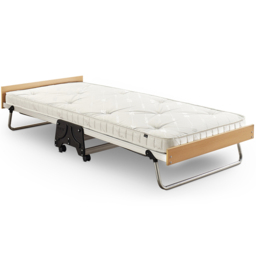 Jay-Be J-Bed Single Folding Bed with Anti-Allergy Micro e-Pocket Sprung Mattress - Silver - Wilko - thumbnail 3