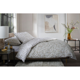 The Lyndon Company Tulle Single Natural Reversible Duvet Set - Cream - Wilko - thumbnail 3