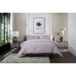 The Lyndon Company Tulle Double Pink Reversible Duvet Set - Wilko - thumbnail 4