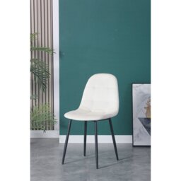 Ziva Navy Cream Pair Of Chairs - Size: Set of 2 - Wilko - thumbnail 3