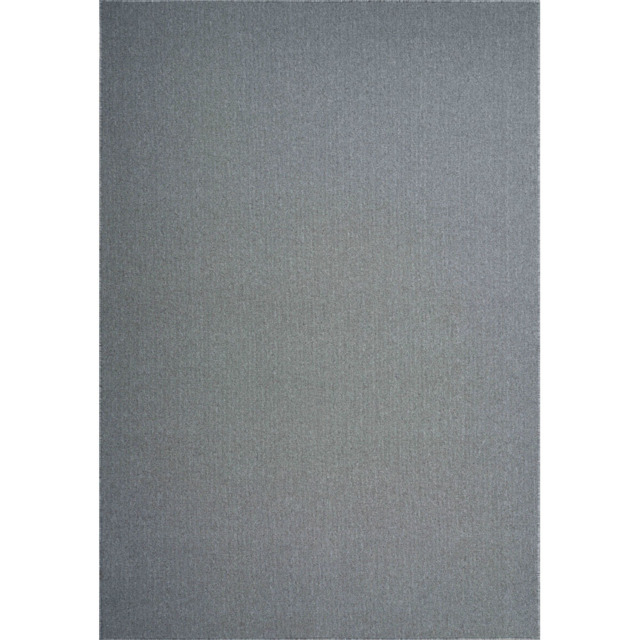 Desire Rugs Simple Silver Low Pile Felt Backing Tufted Rug 290 x 200cm - Size: 200 x 290cm - Wilko - image 1