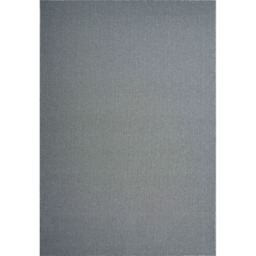 Desire Rugs Simple Silver Low Pile Felt Backing Tufted Rug 290 x 200cm - Size: 200 x 290cm - Wilko - thumbnail 1