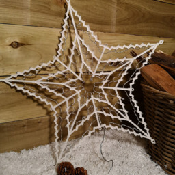 Samuel Alexander 100 White and Warm White LED Star Christmas Decoration - Size: 50 x 50 x 50cm - Wilko - thumbnail 7