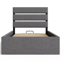 GFW Hudson Single Grey End Lift Ottoman Bed - Wilko - thumbnail 5