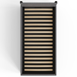 GFW Hudson Single Grey End Lift Ottoman Bed - Wilko - thumbnail 6