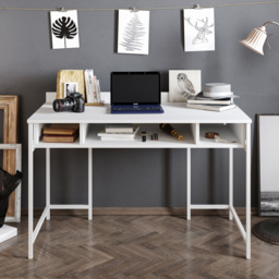 Decorotika Tumata 3 Shelf Study Desk White - Size: 65.2 x 120 x 62cm - Wilko - thumbnail 4
