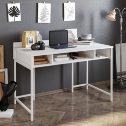 Decorotika Tumata 3 Shelf Study Desk White - Size: 65.2 x 120 x 62cm - Wilko - thumbnail 5