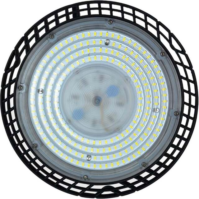 ENER-J 210 Piece 150W UFO Highbay Sanan Light - Size: 26.5 x 26.5 x 26.5cm - Black - Wilko - image 1