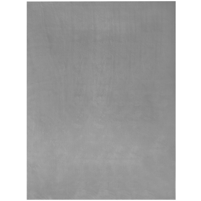 tectake Zonelle Grey Short Pile Ultra Soft Rug 290 x 200cm - Size: 1.5 x 110 x 60cm - Cream - Wilko - image 1