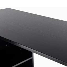 Portland Rotating Office Desk Black - Size: 117 x 83 x 76cm - Wilko - thumbnail 6