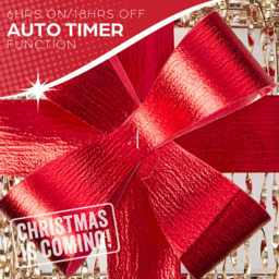 The Christmas Workshop 60 Warm White LED Gold and Red Gift Box Decoration Set of 3 - Size: 22 x 20 x 20cm - Wilko - thumbnail 6
