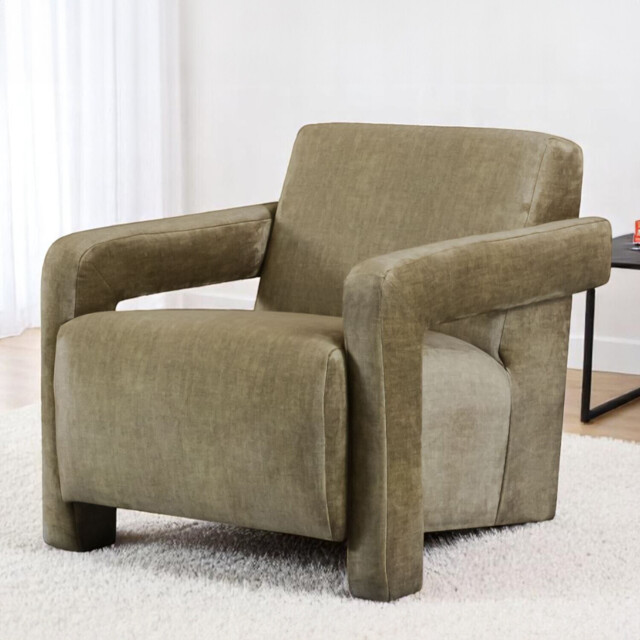 Dalton Chair Olive - Size: Single - Wilko - image 1