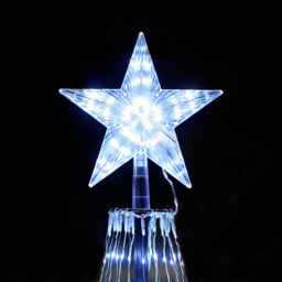 The Christmas Workshop 573 LED White Outdoor Cone Tree 6ft - Wilko - thumbnail 4