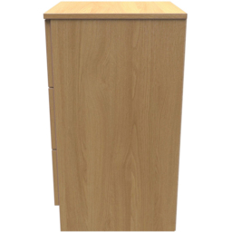 Crowndale Dorset 3 Drawer Modern Oak Bedside Cabinet Ready Assembled - Wood - Wilko - thumbnail 5