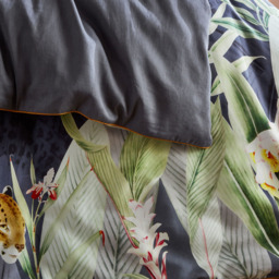 Paoletti Artemis Double Multicolour Botanical Duvet Cover Set - Wilko - thumbnail 4