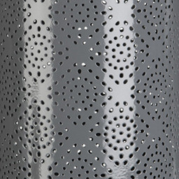 Premier Housewares Complements Hurricane Candle Holder - Size: 11 x 11 x 16cm - Grey - Wilko - thumbnail 7