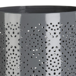 Premier Housewares Complements Hurricane Candle Holder - Size: 11 x 11 x 16cm - Grey - Wilko - thumbnail 5