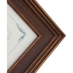 Haldon Wooden Frame Brown 6 x 4in - Wilko - thumbnail 5