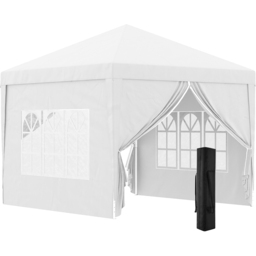 Outsunny 3 x 3m White Party Canopy Tent with Carry Bag - Wilko - thumbnail 3