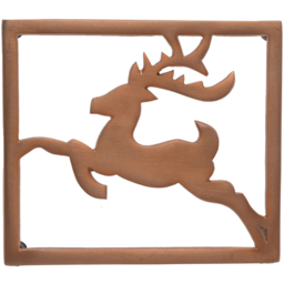 The Seasonal Gift Co. Bronze Trivet with Reindeer Design 18 x 20cm - Size: 3.5 x 18 x 20cm - Wilko - thumbnail 4