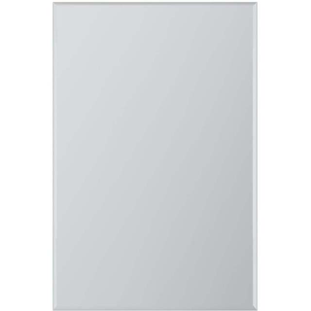Single Bevelled Venetian Mirror 90 x 60cm - Black - MirrorOutlet - Wilko - image 1
