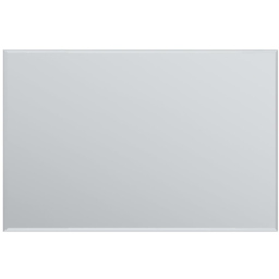 Single Bevelled Venetian Mirror 90 x 60cm - Black - MirrorOutlet - Wilko - thumbnail 5