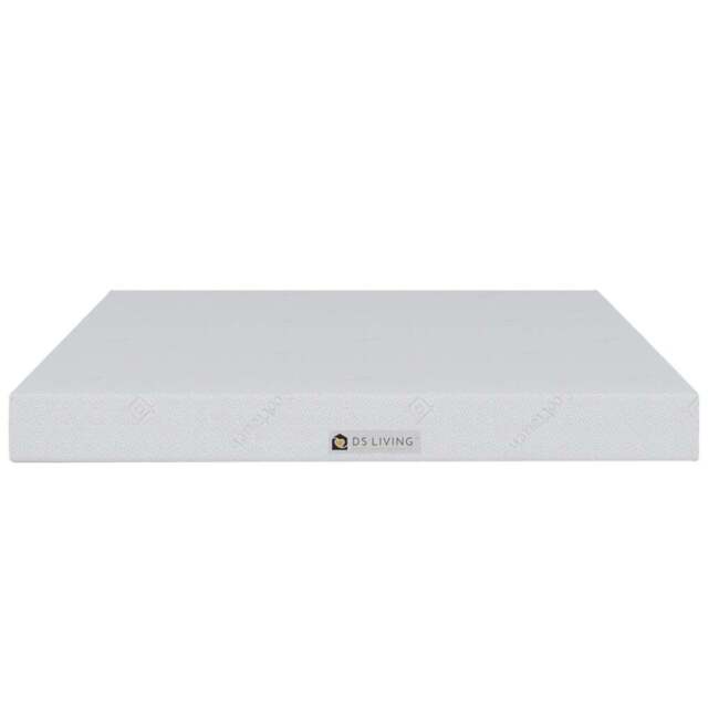 DS Living PureDream King Size Orthopaedic Memory Foam Mattress 6 inch - White - Wilko - image 1