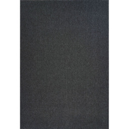 Desire Rugs Simple Dark Grey Low Pile Felt Backing Tufted Rug 150 x 80cm - Size: 80 x 150cm - Wilko - thumbnail 1