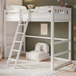 Flair Jules White High Sleeper - Size: Single - Wilko - thumbnail 1
