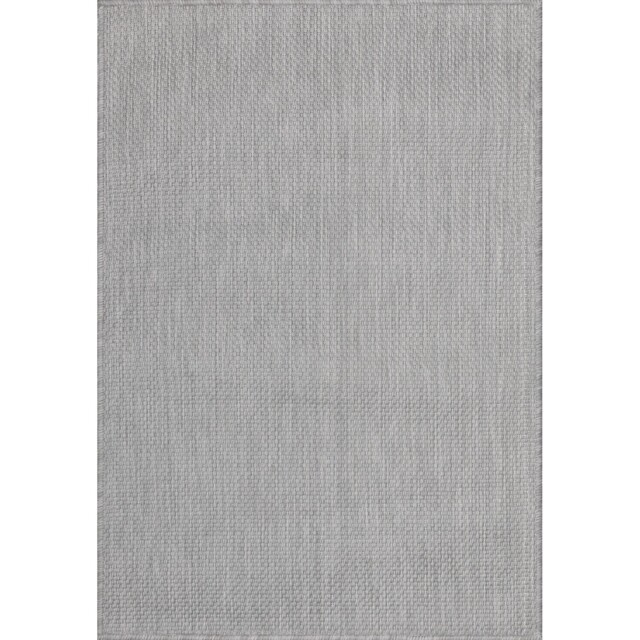 Alicante Indoor and Outdoor Rug Grey 120cm - Wilko - image 1