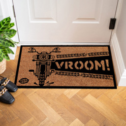 Coco & Coir Vroom Coir Door Mat 45 x 75cm - n/a - Coco & Coir ® - Wilko - thumbnail 3